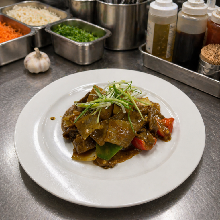 Beef Stir-Fried with Ginger Onion