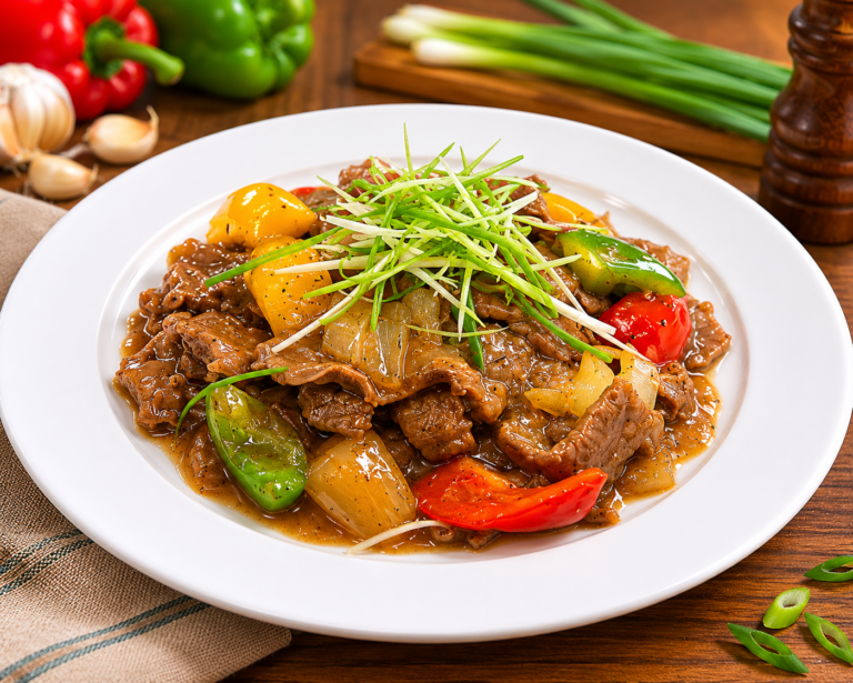 Beef Stir-Fried with Lemongrass & Hot Chilli